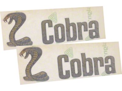 1971 Torino Brown Cobra Snake Decal