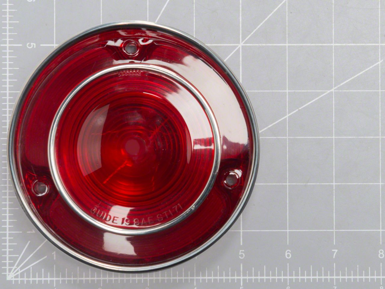カーボン柄ミラーレッド（ツイルタイプ) Ecklers Trim Parts, Outer Taillight Lens, Show Quality A5805 (71
