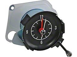Clock Quartz Movement New Factory Reproduction (72-74 Corvette C3)
