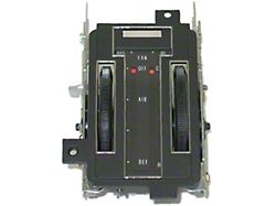Heater Control Panel, Non A/C , 1972-1975 