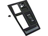 Shifter Console Trim Plate, Man Trans, w/AC (72-76 Corvette C3)