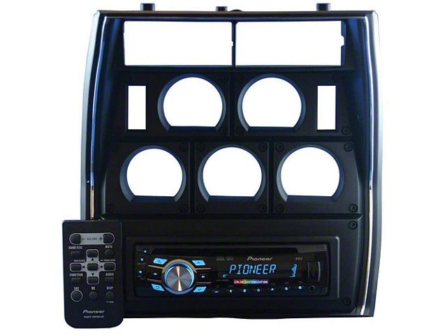 Stereo, Pioneer iPhone Series, 200 Watts, Bezel, 72-76