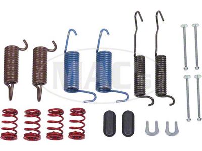 1972-1979 Ford Thunderbird Rear Axle Drum Brake Hardware Kit