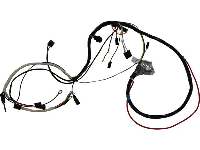 1972 Corvette Engine Wiring Harness With 350ci And 4-Speed Manual Transmission Show Quality