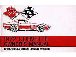 1972 Corvette Owners Manual 