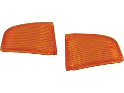 1972 Corvette Parking Light Lenses Amber 