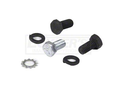 1972 El Camino Air Conditioning Compressor Fasteners, Lower Rear Support, Small Block