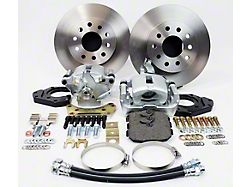 1972 GTO Rear Disc Brake Conversion Kit, For Cars With Staggered Shocks And C-Clip Rear End
