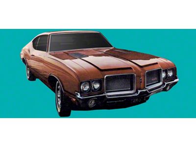 1972 Oldsmobile 442 W29 Without Air Induction Hood Y73
