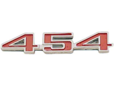 1973-1974 Corvette 454 Hood Emblem