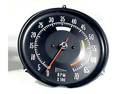 1973-1974 Corvette Tachometer 5600 Red Line 