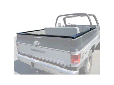 TMI 1973-1975 Chevy Blazer-GMC Jimmy Bed Rail Caps And Tailgate Wing