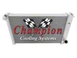 Aluminum Radiator; 4-Row (73-76 Corvette C3)