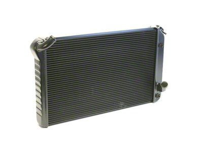 1973-1976 Corvette Dewitt Direct Fit Aluminum Radiator With Black IceCoating Automatic