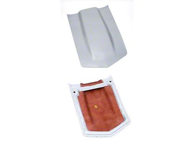OPR 1973-1976 Corvette Hood Hi-Rise Design