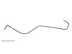 Small Block TH350 1/4 Transmission Modulator Line 1pc, OE Steel (73-77 Monte Carlo)