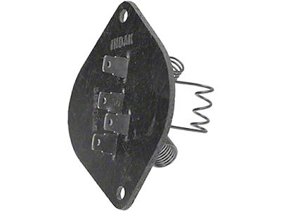 1973-1977 El Camino Blower Motor Resistor, With Air Conditioning, Original AC Delco