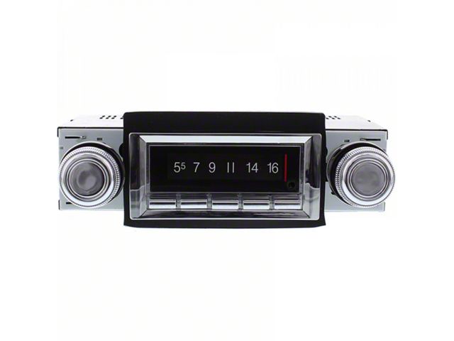 Custom Autosound USA-740 Series Radio with Bluetooth (73-77 El Camino)