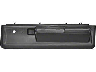 1973-1977 El Camino Door Panels, Lower, Black