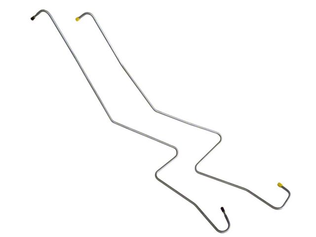 1973-1977 Ford Bronco 1/4 Fuel Tank Vent Line Set, 2 Piece - Stainless Steel