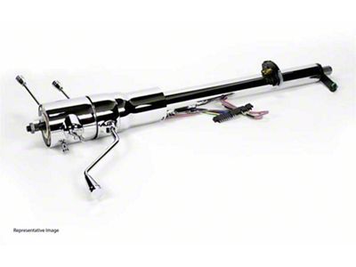 1973-1978 Chevy Truck Ididit Tilt Steering Column, AT Column Shift, Chrome