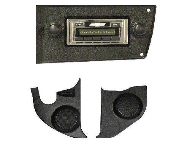 Custom Autosound Stereo,USA-630,73-79 w/Kick Panel Speakers