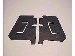 1973-1979 Corvette Bumper Brace Seals Front 