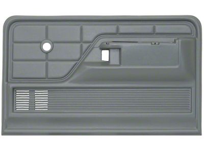 1973-1979 Ford Bronco Door Panels - Moded Black Plastic