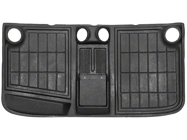 1973-1979 Ford Pickup Truck Highliner Headliner - Standard Cab - Black Plastic