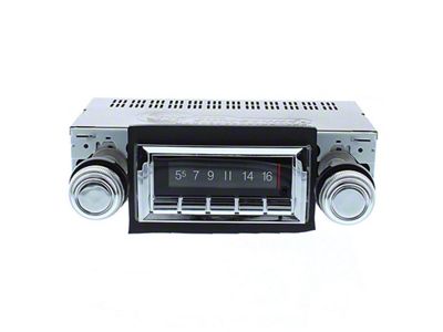 Custom Autosound 1973-1979 Ford Truck Radio With Bluetooth USA-740