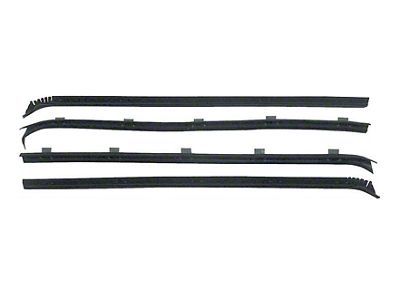 1973-1980 Chevrolet/GMC Truck, 4 Piece Door Weatherstrip Seal Kit, Rear