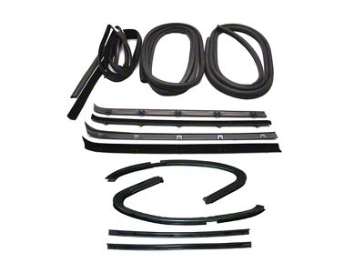 73-80 Complete Door Seal Kit, Left & Right