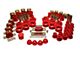 1973-1980 Chevy-GMC Truck Front Master Bushing Set, 2WD, Red