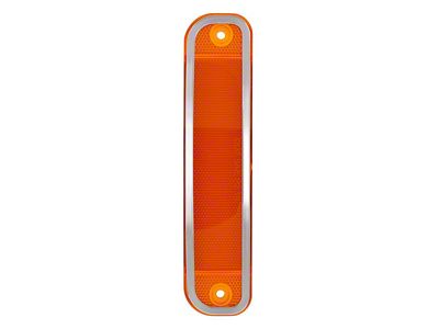 1973-1980 Chevy-GMC Truck LED Side Marker Light, Amber Lens With Stainless Steel Trim-Front