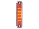 1973-1980 Chevy-GMC Truck LED Side Marker Light, Clear Lens With Stainless Steel Trim-Rear