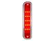 1973-1980 Chevy-GMC Truck LED Side Marker Light, Red Lens With Stainless Steel Trim-Rear