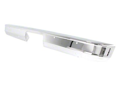 OPR 1973-1980 Chevy-GMC Truck Rear Bumper, Fleetside, Chrome, Without Impact Strip Holes (Fleetside)