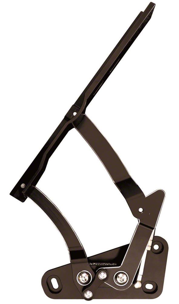 送料無料 通販 激安 Ecklers 1973-1980 Hood Hinges, Chevy Truck, Plain - Black Finish その他