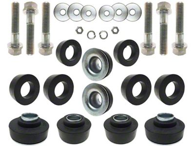 1973-1981 Camaro Body Mount Bushing Kit & Hardware