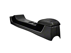1973-1981 Camaro Sport R Full Length Console Madrid Black & Suede with Black Stitching