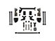 Detroit Speed QUADRALink Rear Suspension Kit with Non-Adjustable Shocks annd Bolt-In Axle Brackets (73-87 C10, C15)