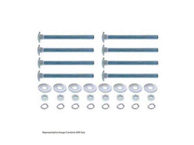 1973-1987 Chevy-GMC Truck Bed To Frame Bolt Kit Shortbed Stepside, Zinc