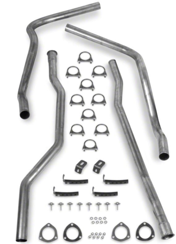 Dynomax Ecklers Header-Back Dual Exhaust System; Side Exit
