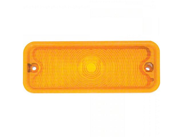 Parking Light Lens, Amber, Non-Diffused L/H 1973-1974