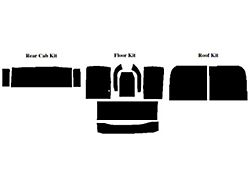 QuietRide Solutions AcoustiSHIELD, Complete Cab Insulation Kit (73-79 F-100; 73-79 F-250; 73-79 F-350; 75-79 F-150)