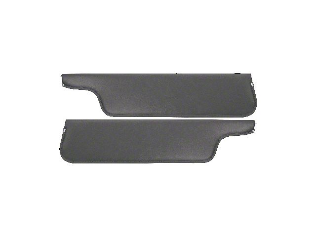 1973-79 Ford Pickup Sun Visors, New Style, Charcoal Corinthian Grain Vinyl