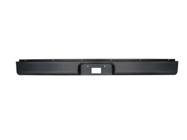 1973-87 Chevy C10 Truck Rear Roll Pan With License Plate Bucket