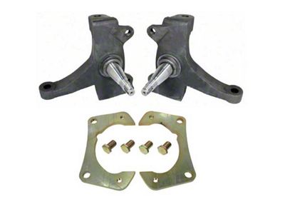 1973-87 Chevy C10 Truck RideTech Drop Spindles-2.5 Drop