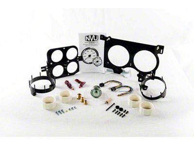 1973-87 Chevy Truck New Vintage USA 6 Gauge 1969 Series Package-Black