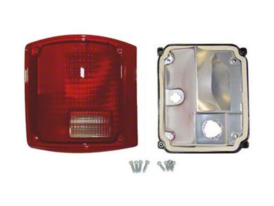 1973-91 Chevy-GMC Truck Fleetside-SUV Taillight Assembly Left Standard